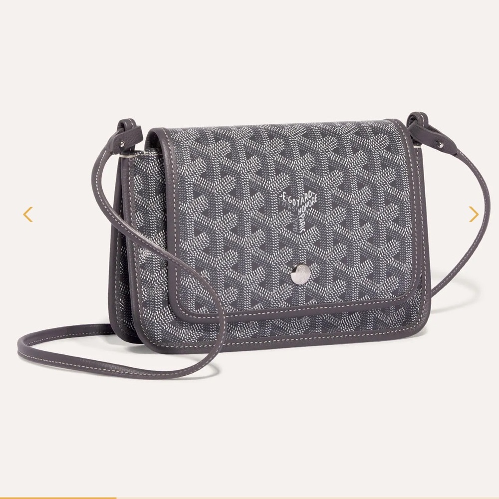 Authentic Goyard Plumet Pouch wallet grey crossbody bag brand new with tag